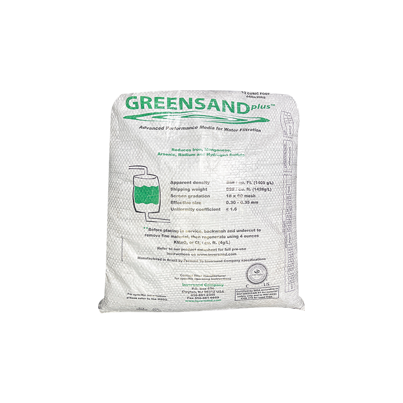Завантаження фільтруюче GREENSAND PLUS (14,2 л/мішок (20 кг))