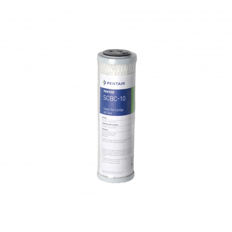 Картридж SCBC-10sl 9 3/4" 0.5мкм 155350-43 серебро/уголь
