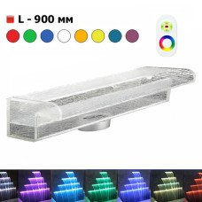 Корпус водоспаду з підсвіткою RGB, в комплекті з блоком управління, 12В/12Вт, акриловий HQ-WFL900-RE