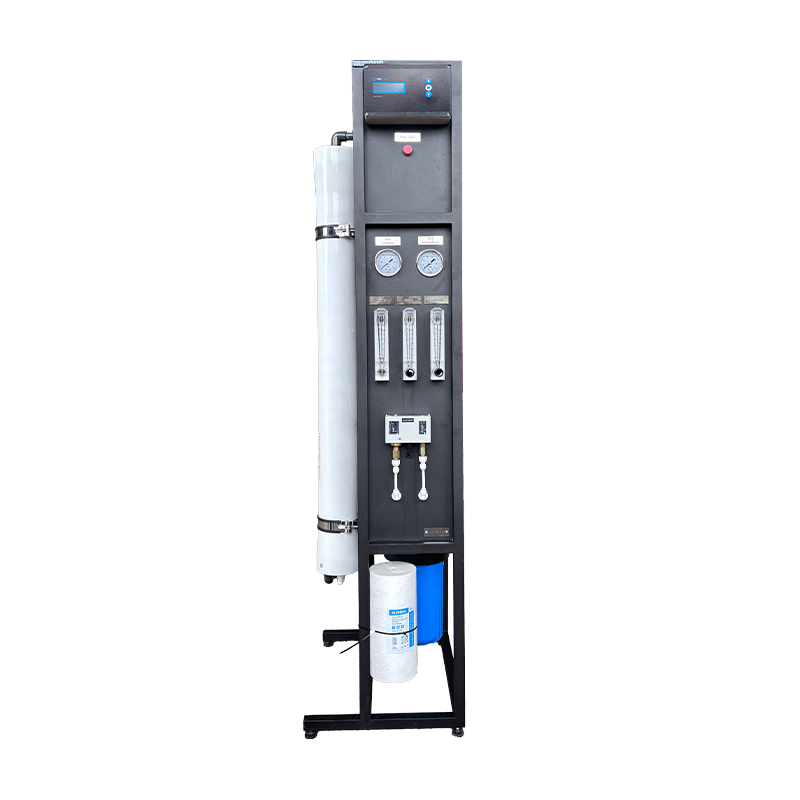 Система зворотного осмосу 500 л/год FLRO4-2ST, PRO 3300, Lowara 1HM16, Фарбована, Корпус 4040 скловолокно, Колба 10BB синя