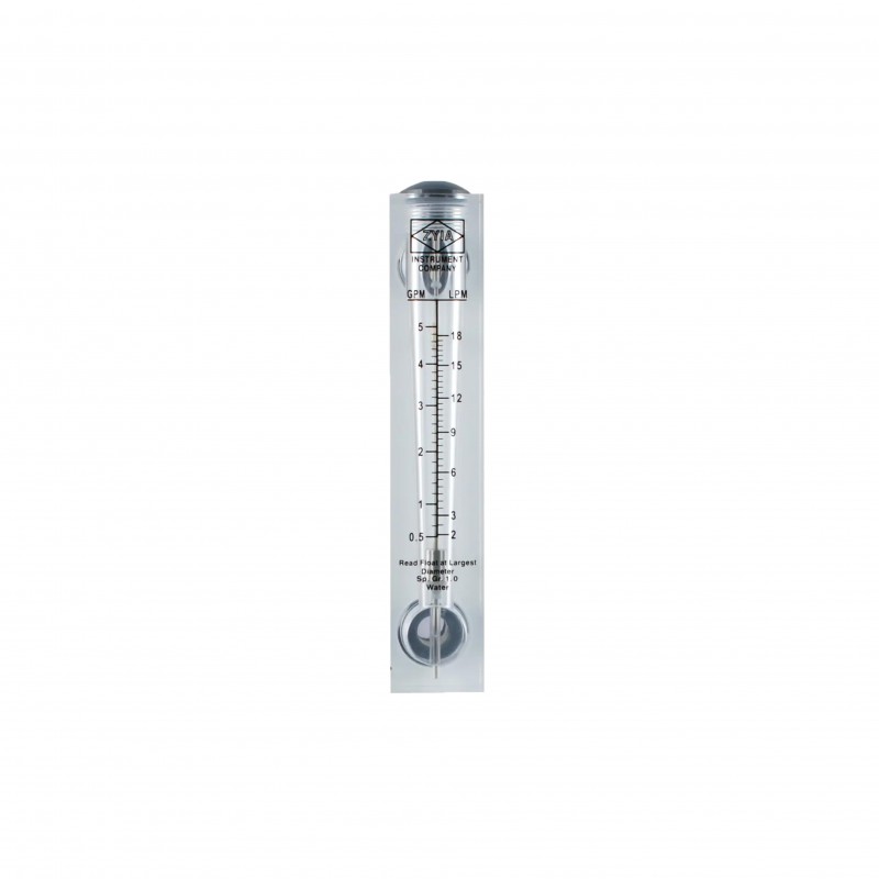 Ротаметр панельний з регулюванням 0,5-5 GPM 1/2"